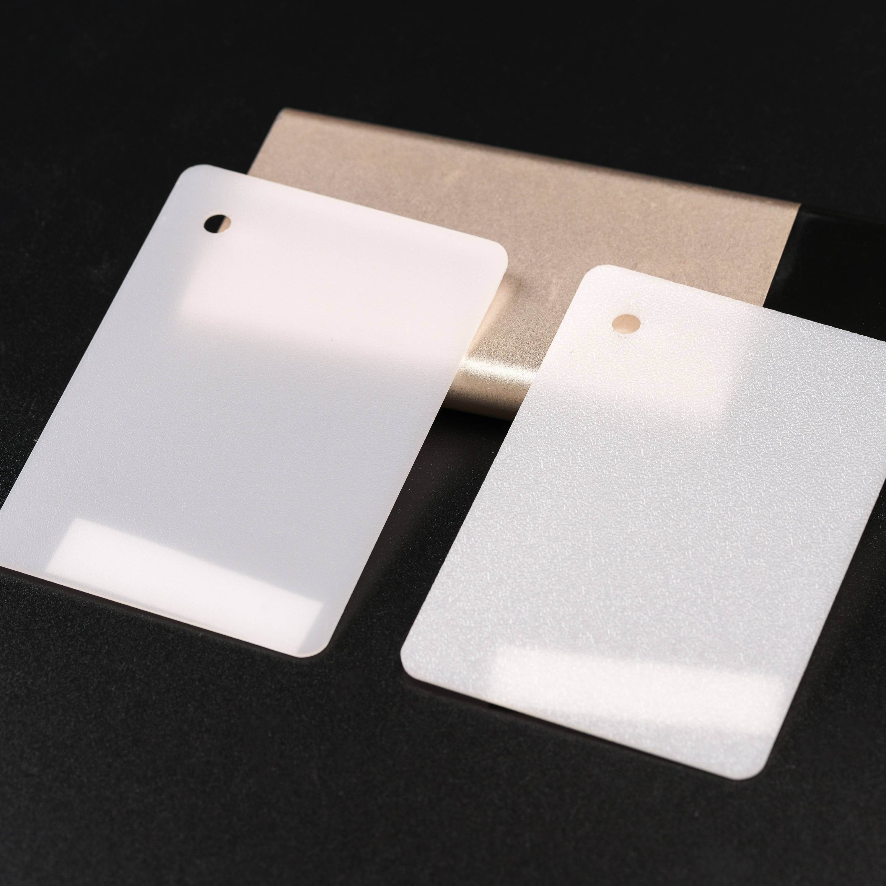 Frosted acrylic light guide plate